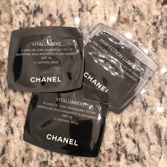 CHANEL Other - Chanel foundation samples CHANEL Other - Chanel foundation samples